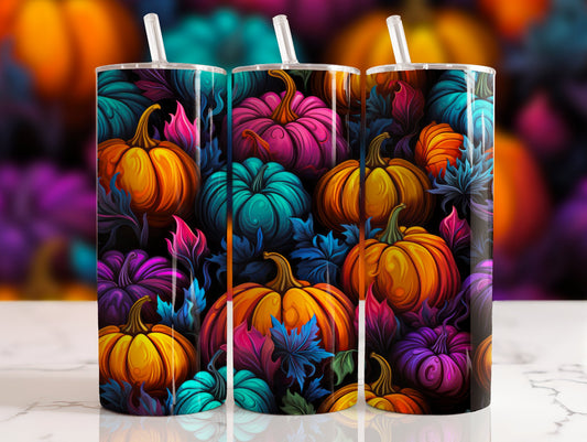 Pumpkins Sublimation 20oz Tumbler