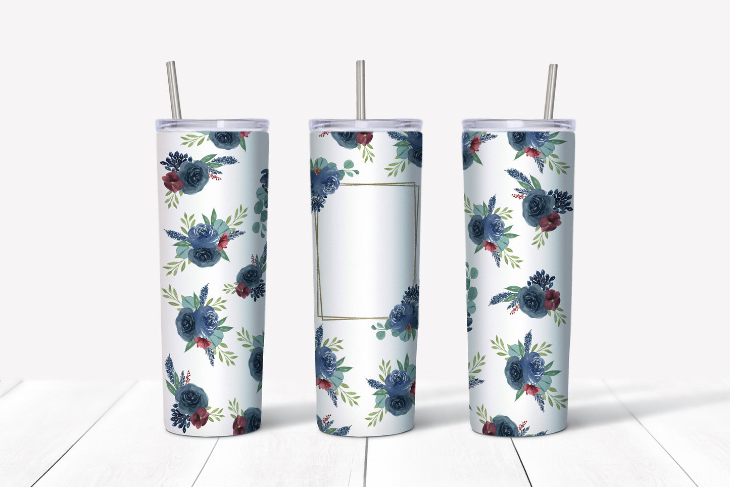 Custom Sublimated 20oz Skinny Tumbler