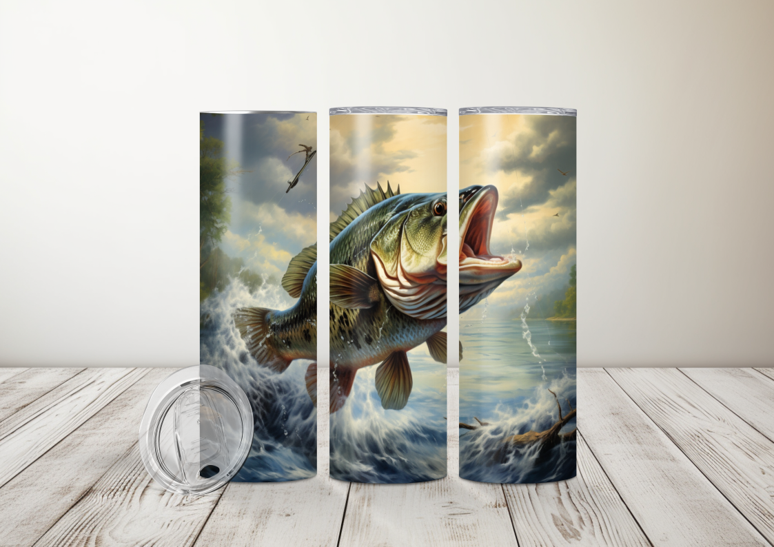 Fish Out of the Water Series Sublimation 20oz Tumbler