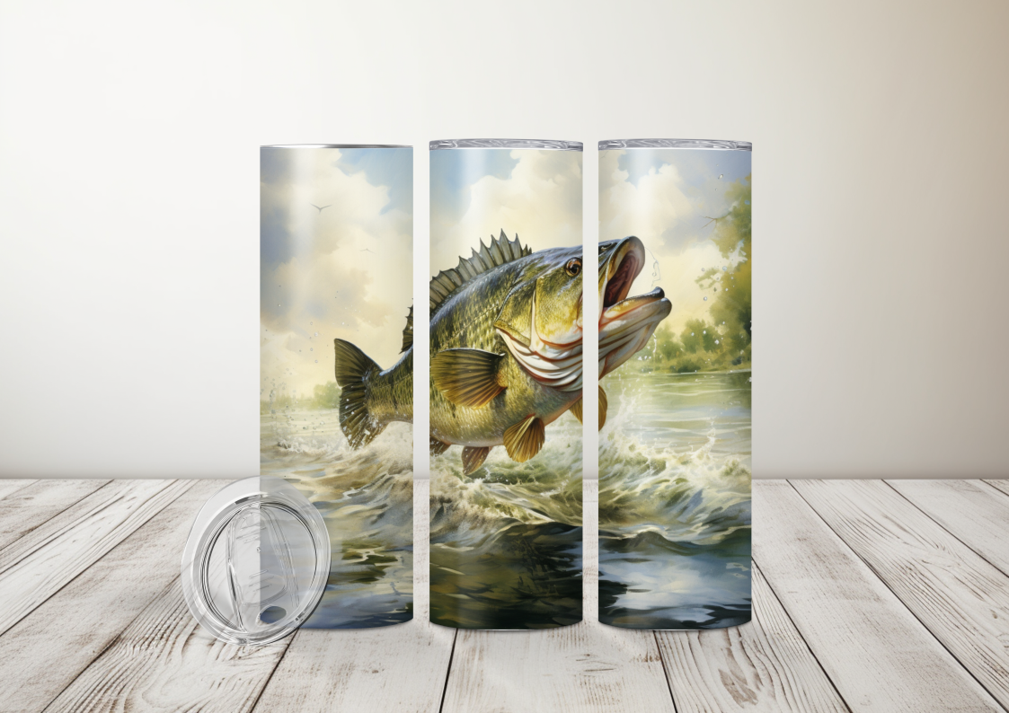 Fish Out of the Water Series Sublimation 20oz Tumbler