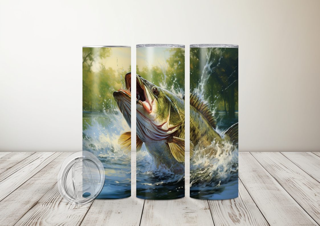 Fish Out of the Water Series Sublimation 20oz Tumbler