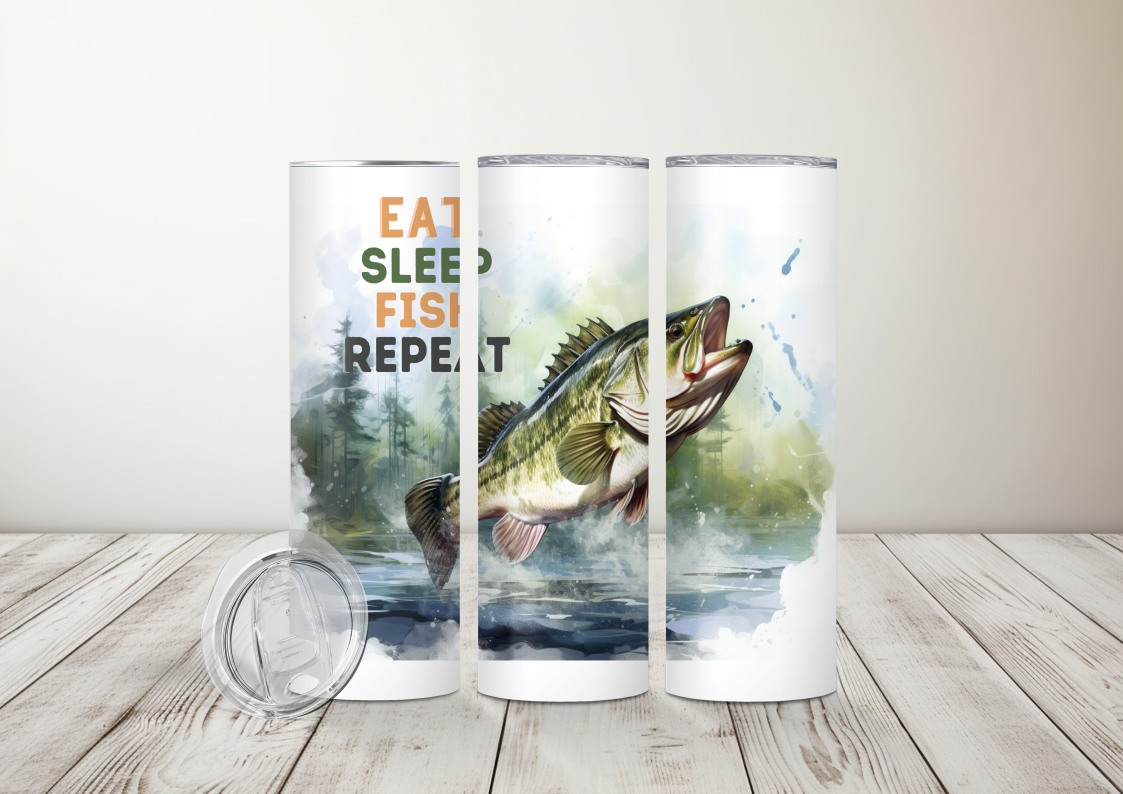 Fishing Sayings Sublimation 20 oz Tumbler