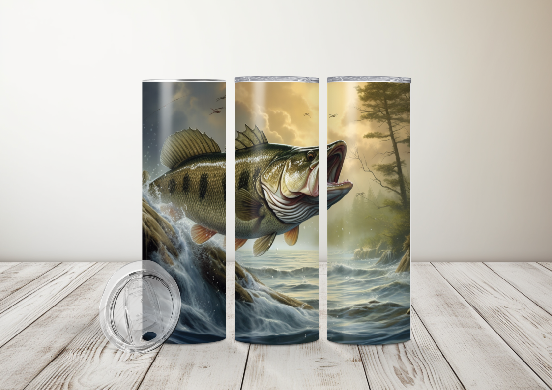 Fish Out of the Water Series Sublimation 20oz Tumbler