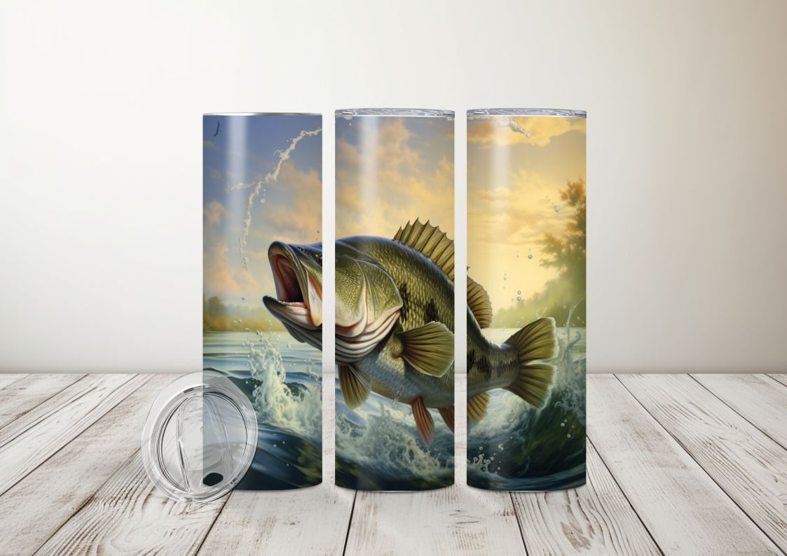 Fish Out of the Water Series Sublimation 20oz Tumbler