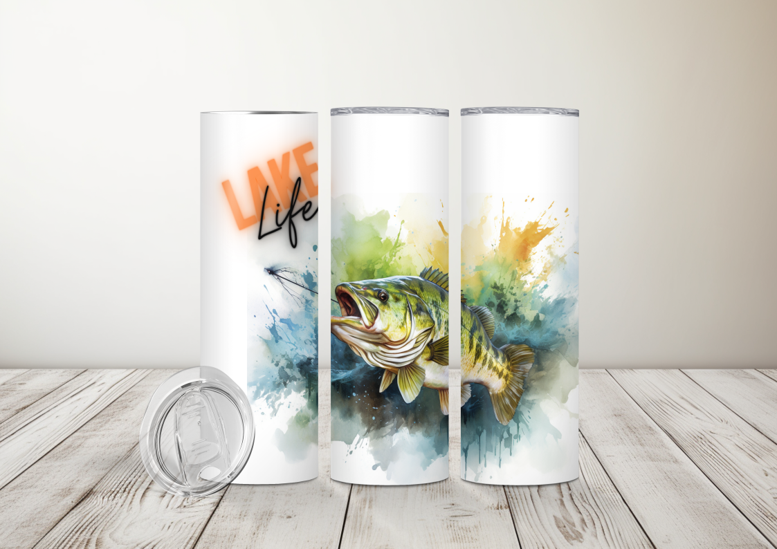 Fishing Sayings Sublimation 20 oz Tumbler