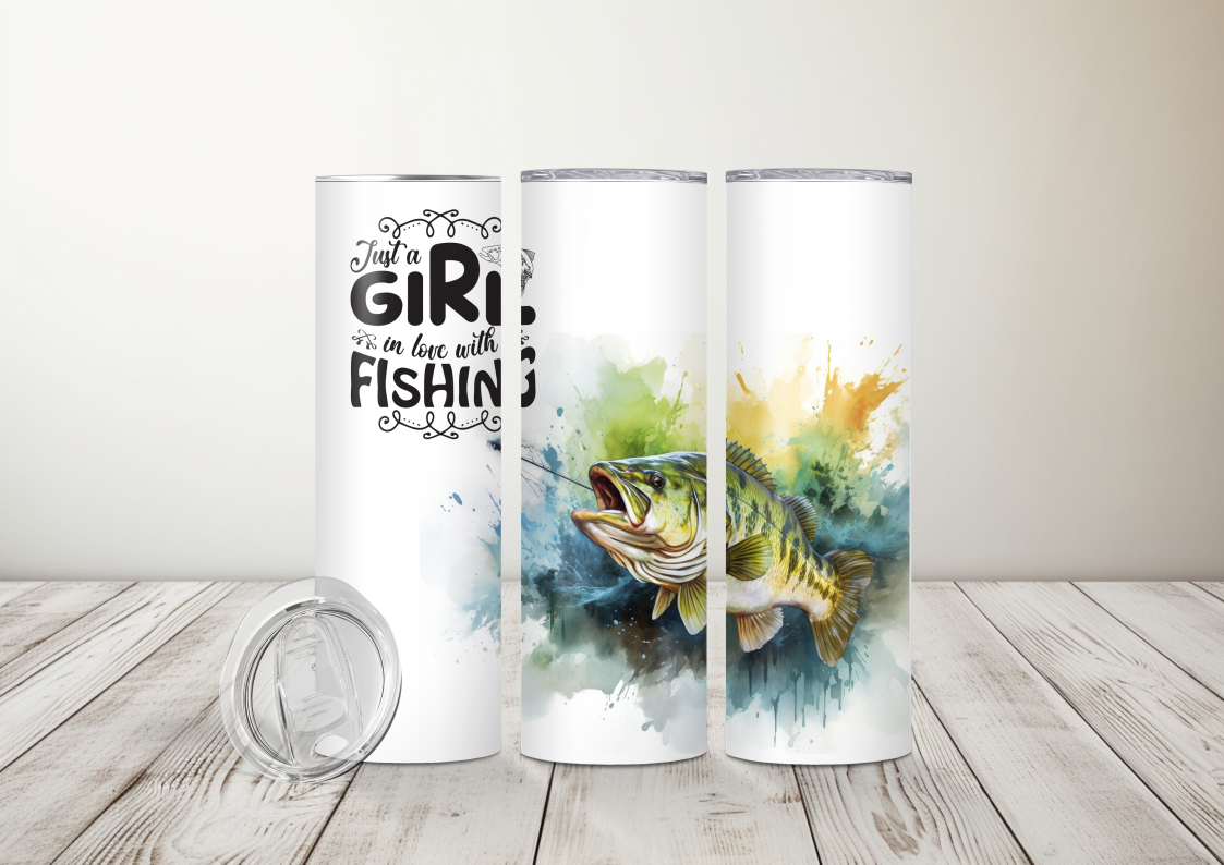 Fishing Sayings Sublimation 20 oz Tumbler