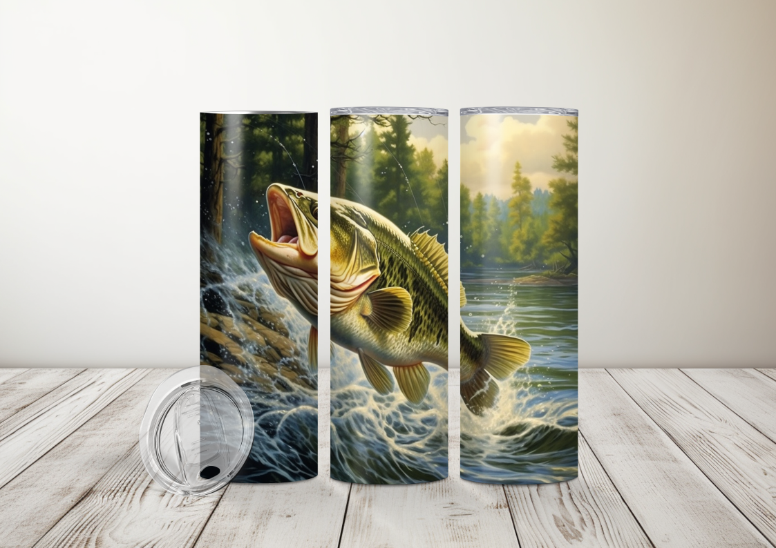 Fish Out of the Water Series Sublimation 20oz Tumbler