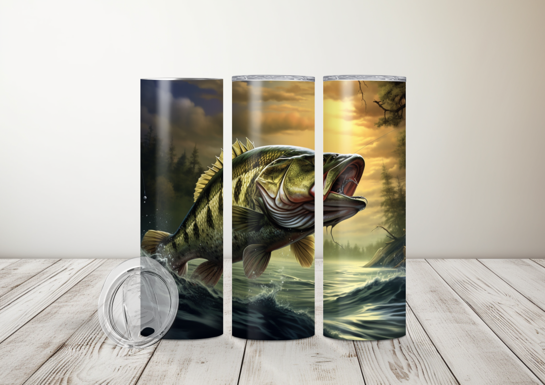 Fish Out of the Water Series Sublimation 20oz Tumbler