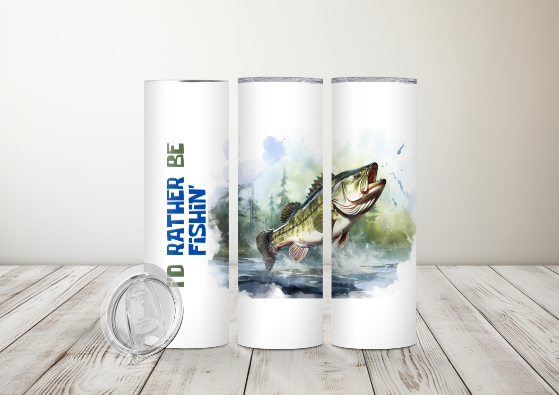 Fishing Sayings Sublimation 20 oz Tumbler