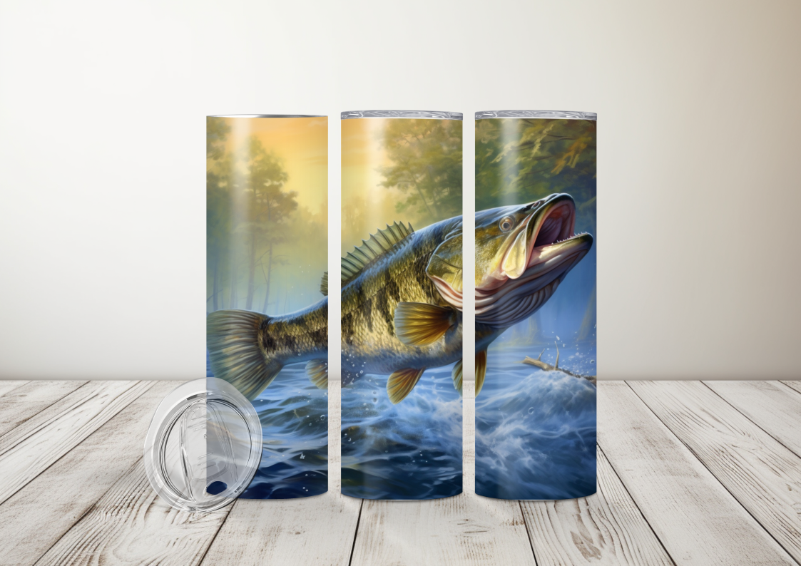 Fish Out of the Water Series Sublimation 20oz Tumbler