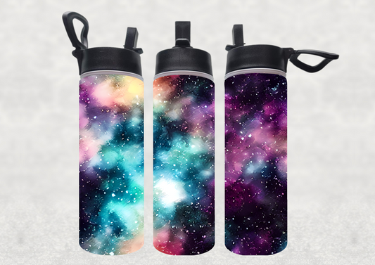 Galaxy Sublimated Water Bottle 22oz