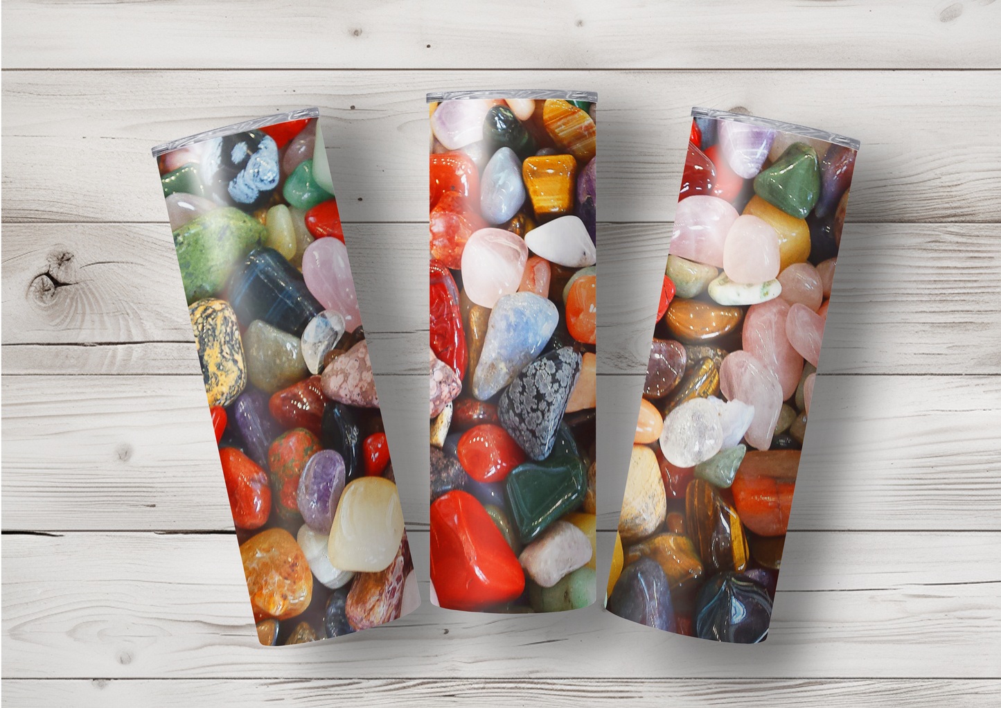 Polished Stone Sublimated 20 oz Skinny Tumbler