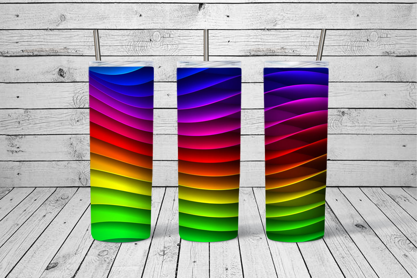 Vaso Rainbow Line de 20 oz