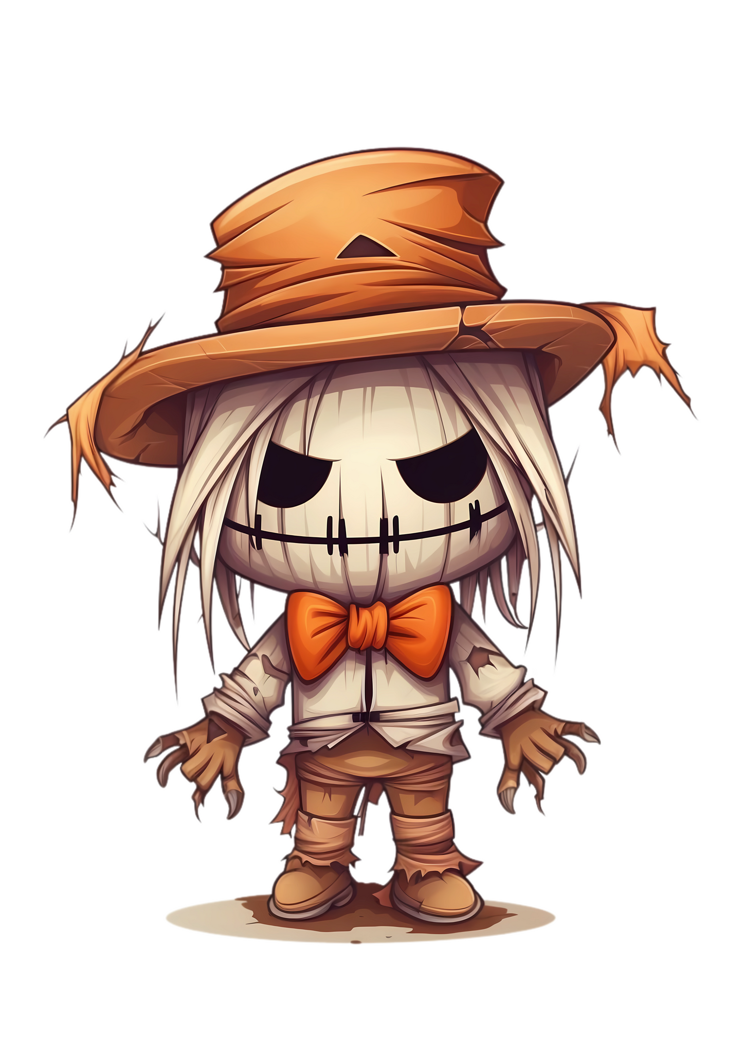 Scarecrow Sticker with 10 Varieties