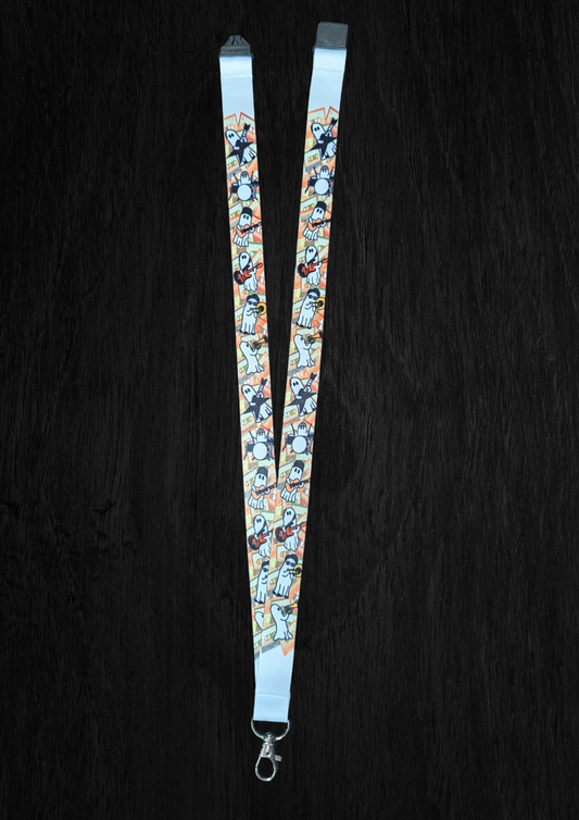 Sublimated Lanyard with Halloween Design