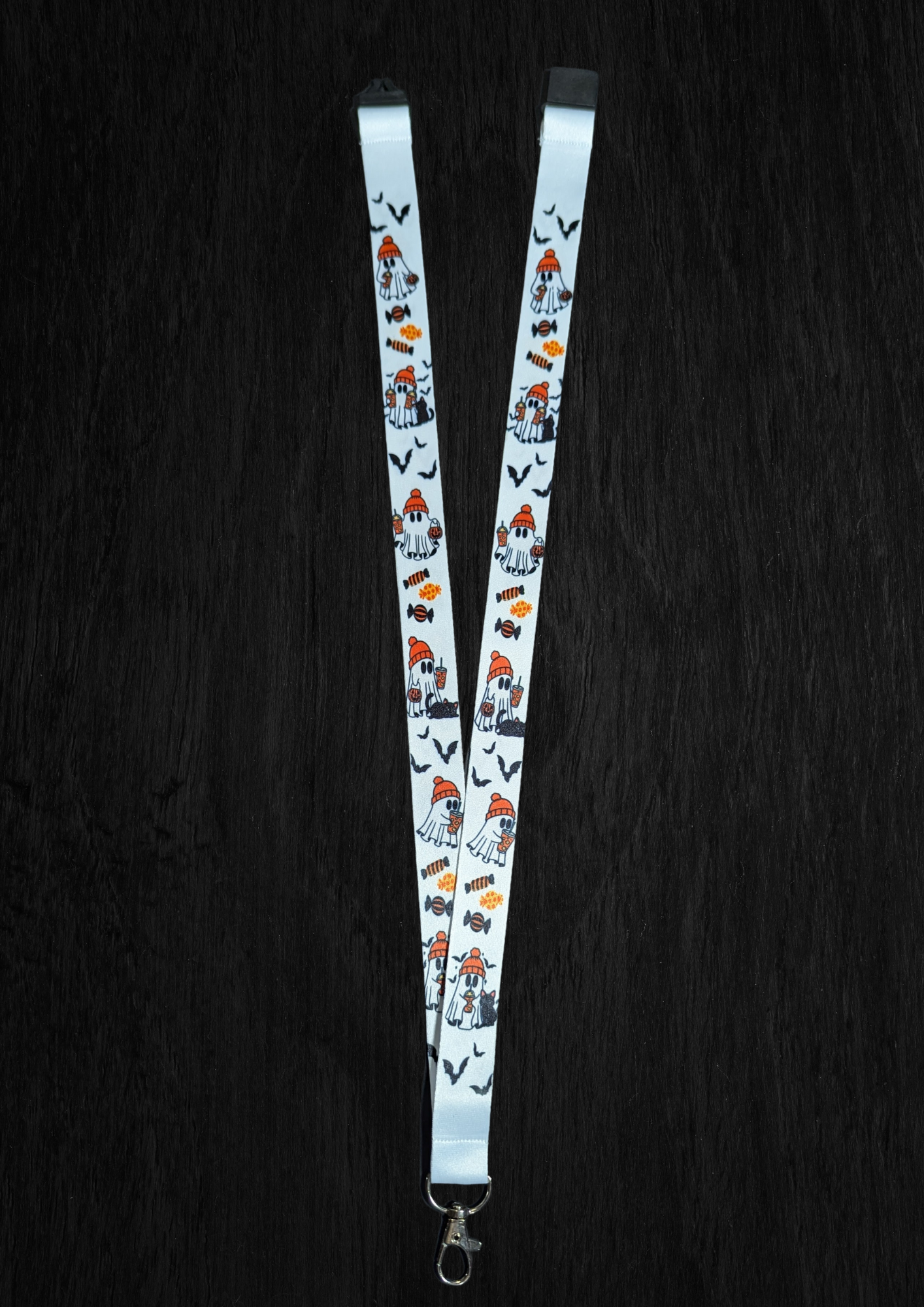 Sublimated Lanyard with Halloween Design