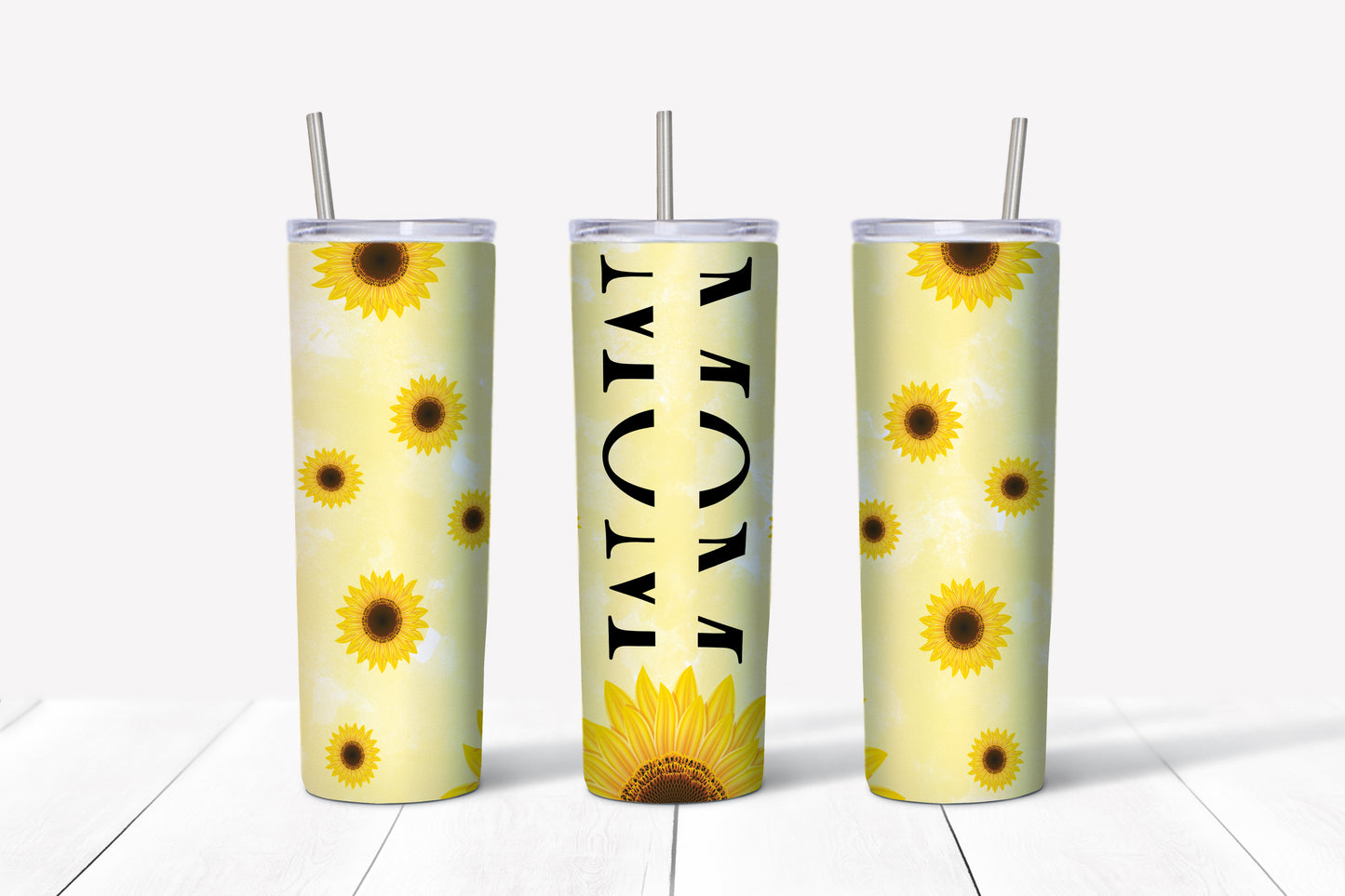 Sunflower Mom Sublimated 20oz Tumbler