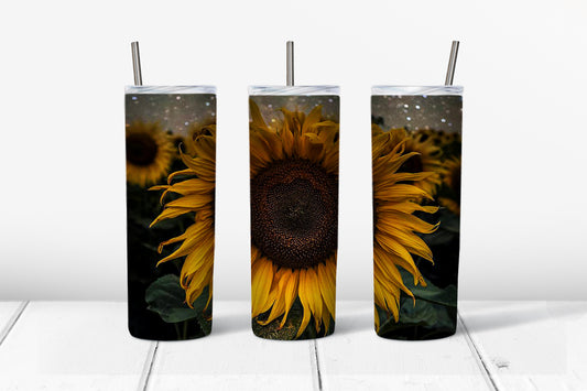 Vaso de girasol de 20 oz